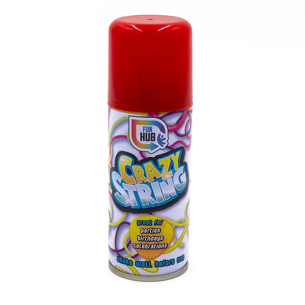 RMS - Crazy Silly String Party Spray 1pc - Color May Vary