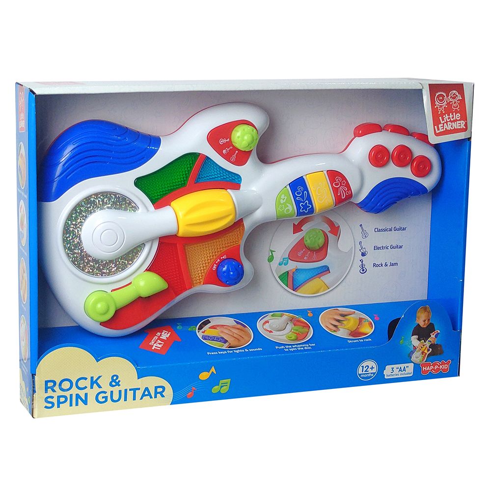 Happy Kids - Little Learner Rock And Spin Guitar