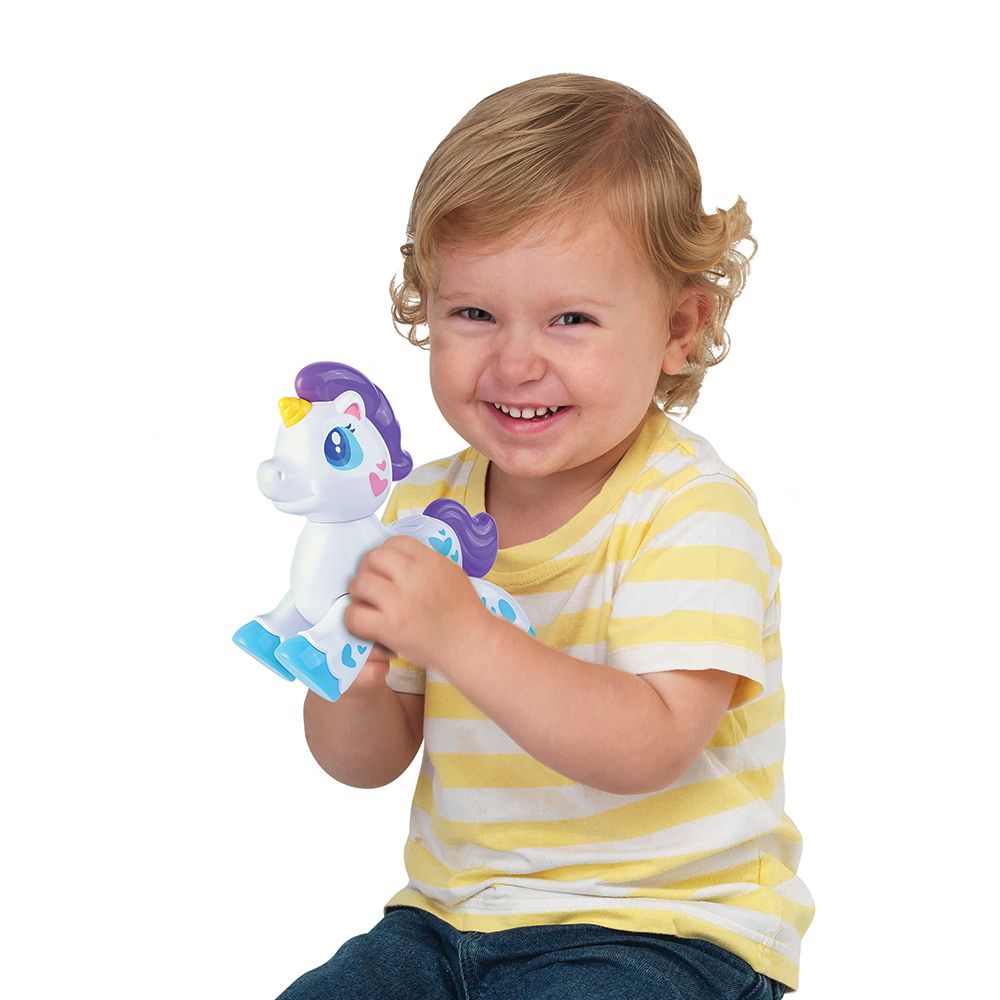 Happy Kids - Little Learner Fairy Tales Unicorn Light And Sound Toy