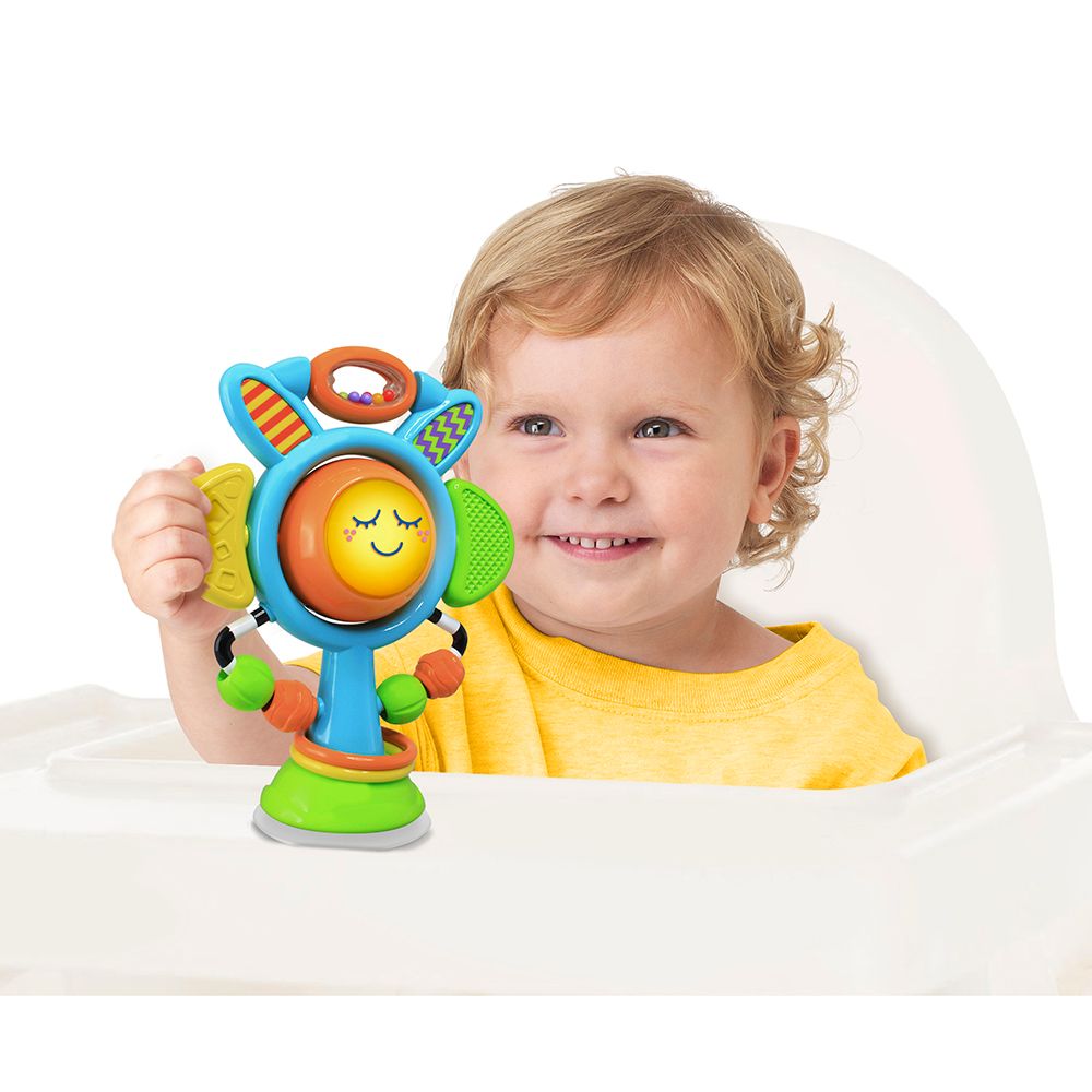 Happy Kids - Little Learner Sun N' Glow Light-Up High Chair Toy