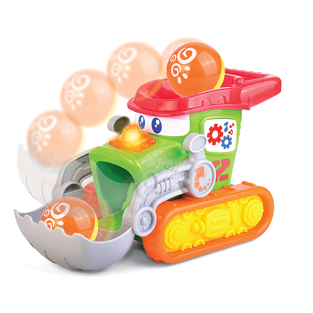 Happy Kids - Ball Shovel Truck Light And Sound Toy Set