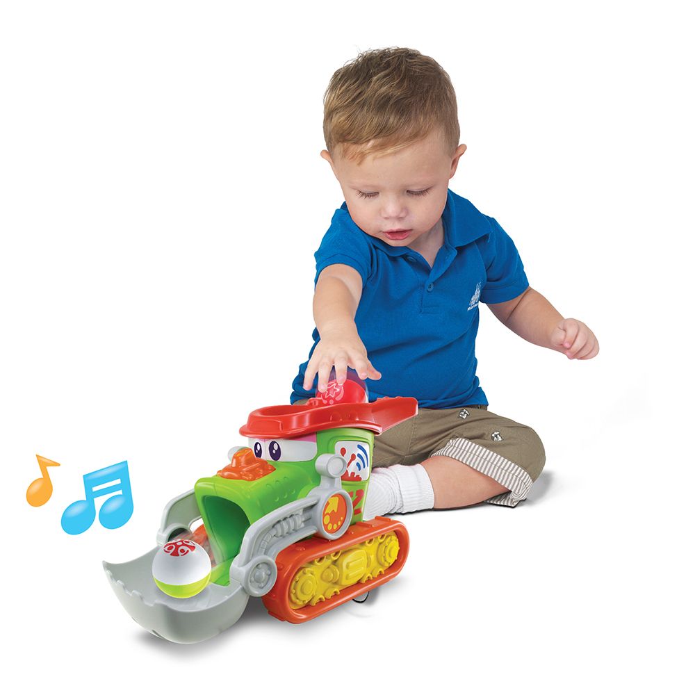 Happy Kids - Ball Shovel Truck Light And Sound Toy Set