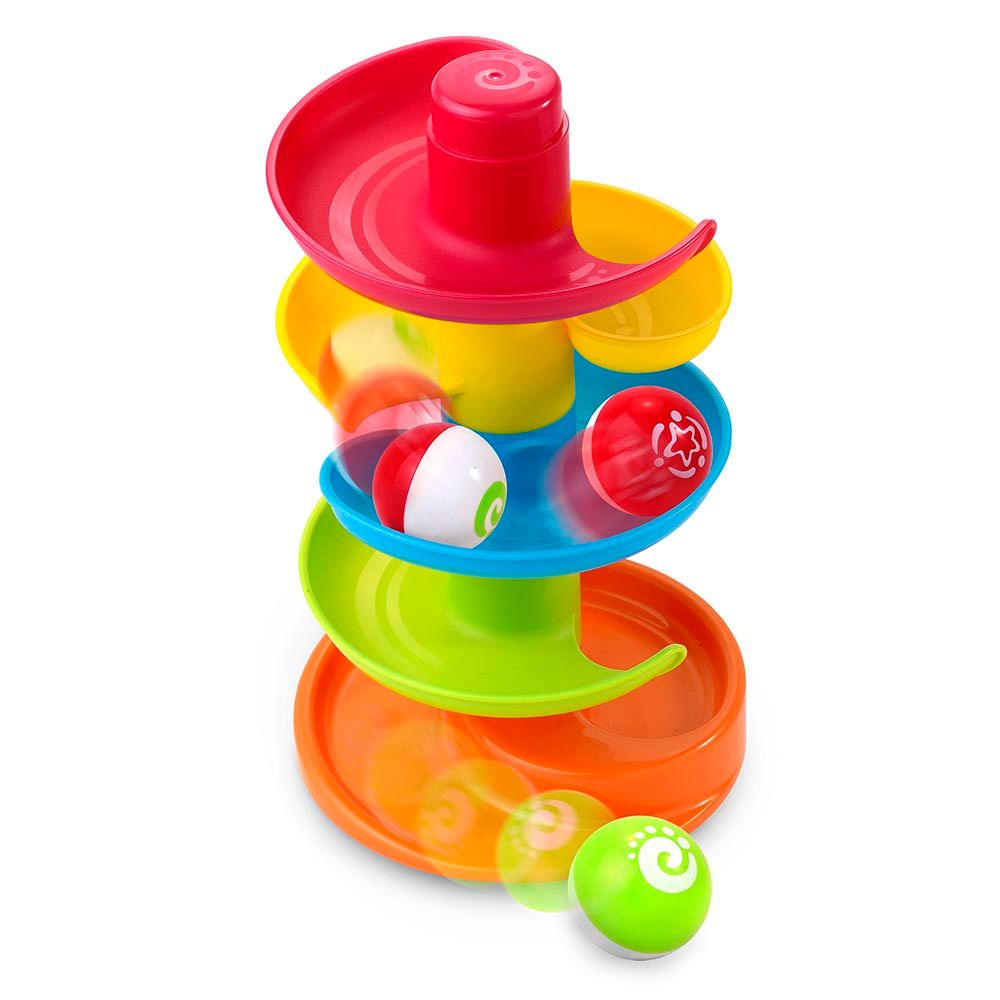 Happy Kids - Little Learner Rolling Around Ball Tower Toy