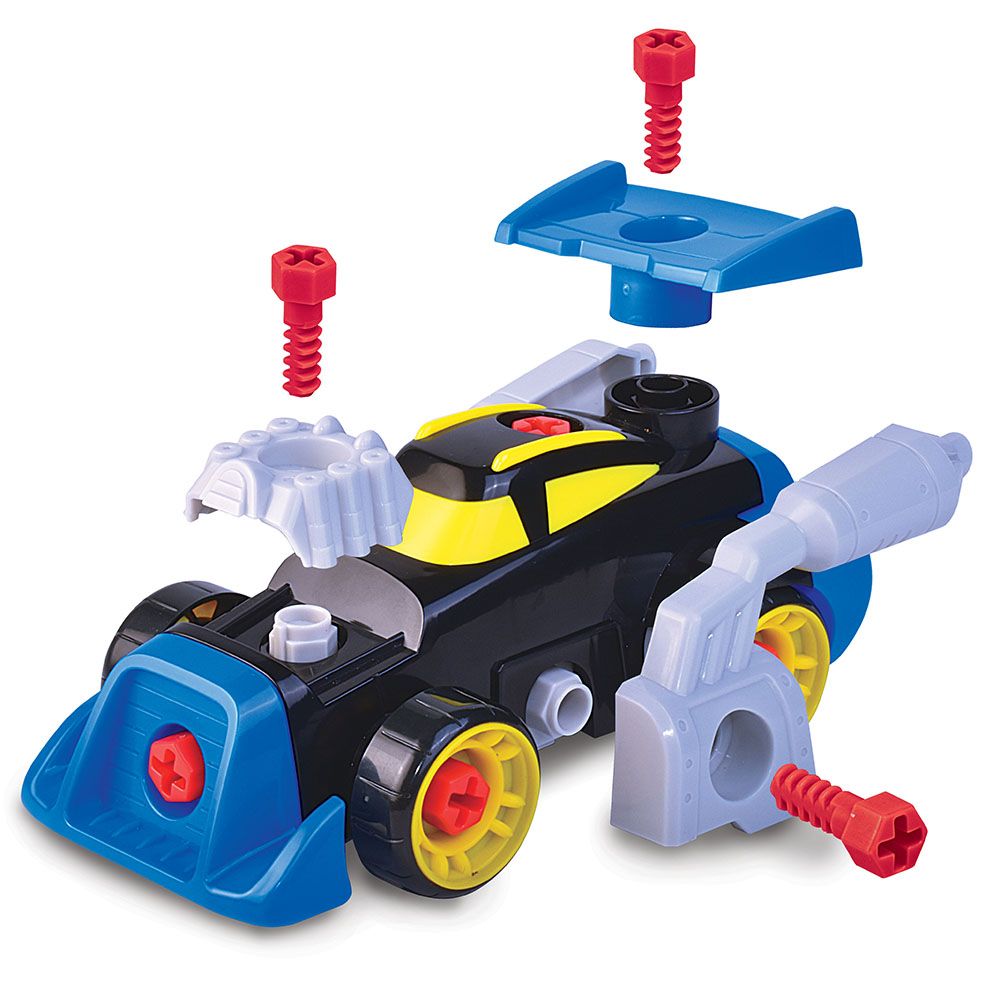 Happy Kids - Stem Kidz Create A Racer Building Toy Set