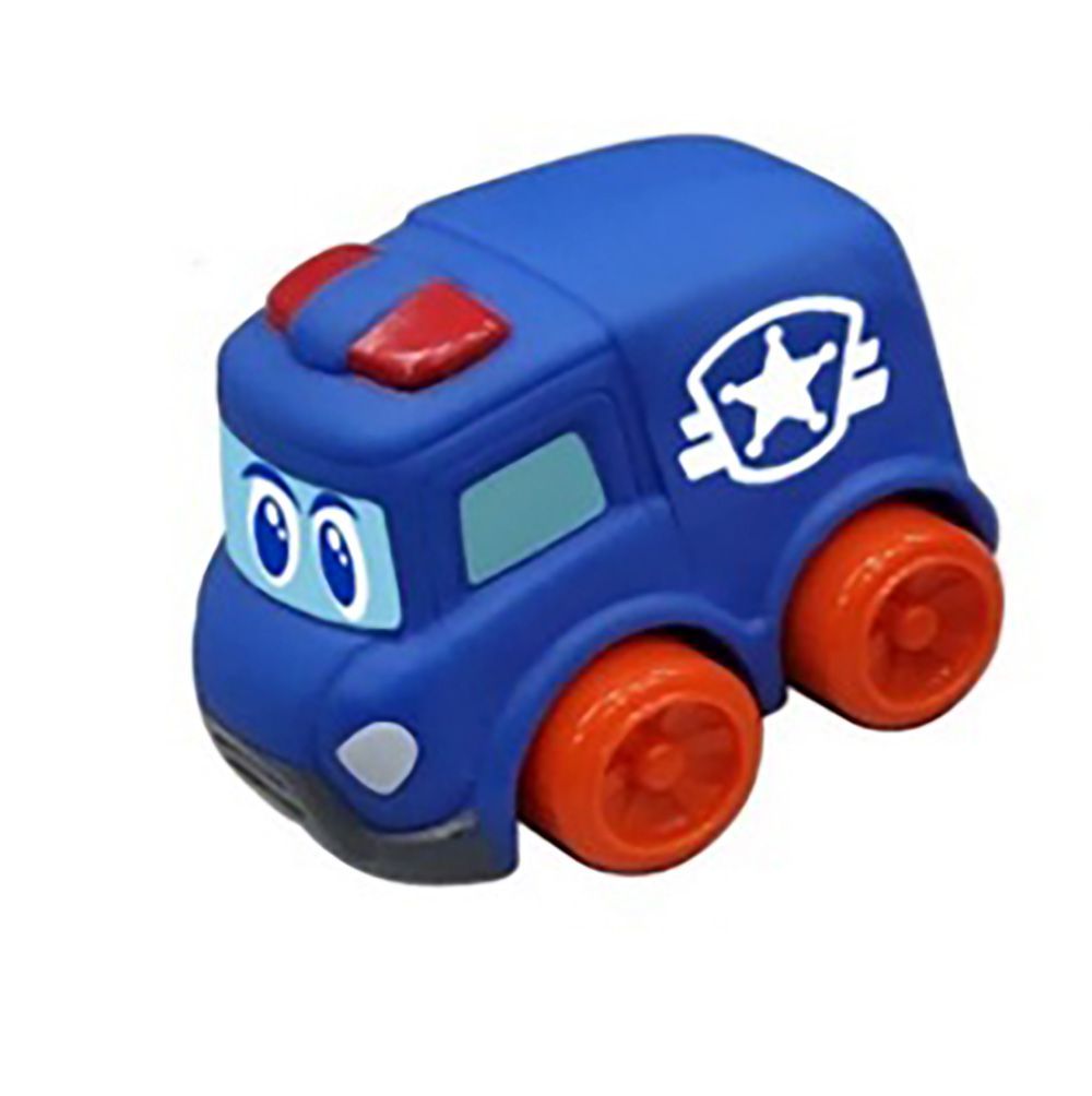 Happy Kids - Little Learner Police Station Vehicle Playset - 13pcs