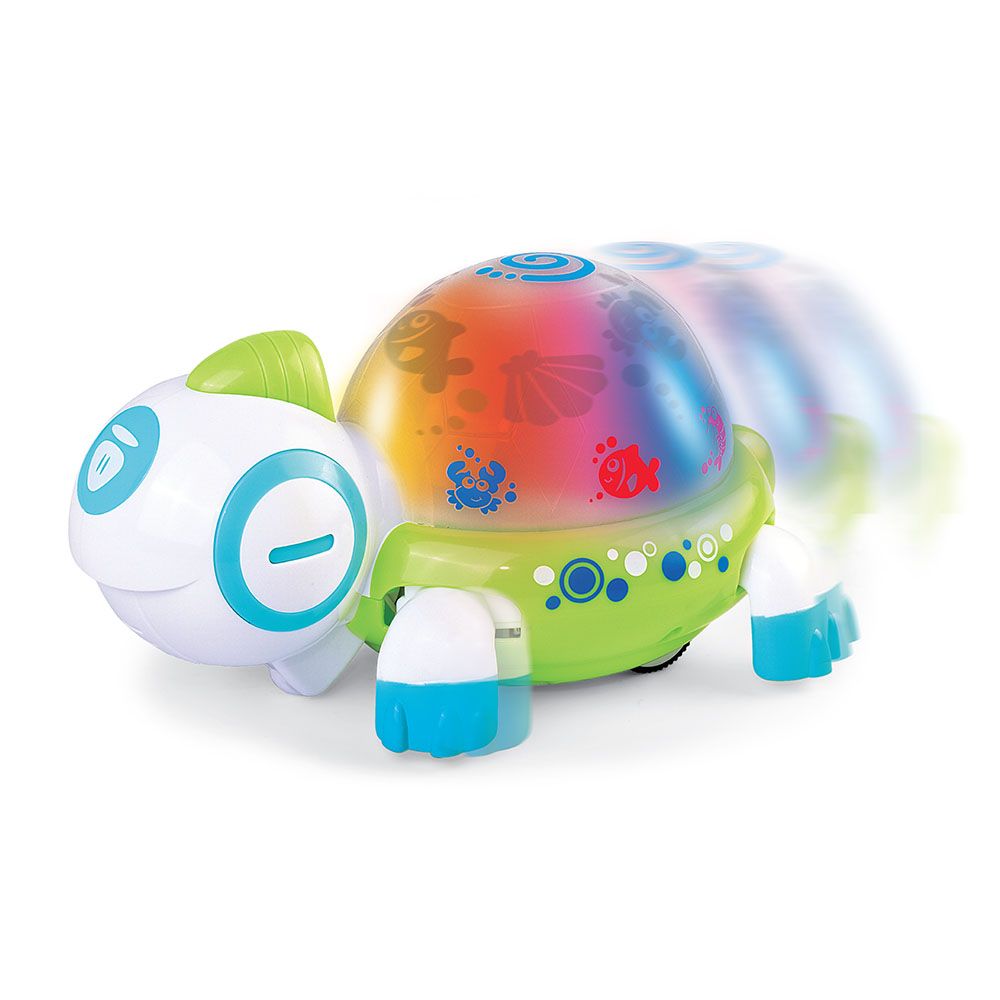 Happy Kids - Walk N' Glow Turtle Light And Musical Toy