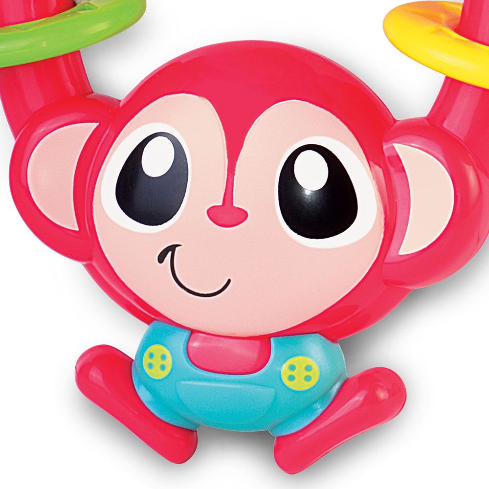 Happy Kids - My First Spin And Rattle Monkey