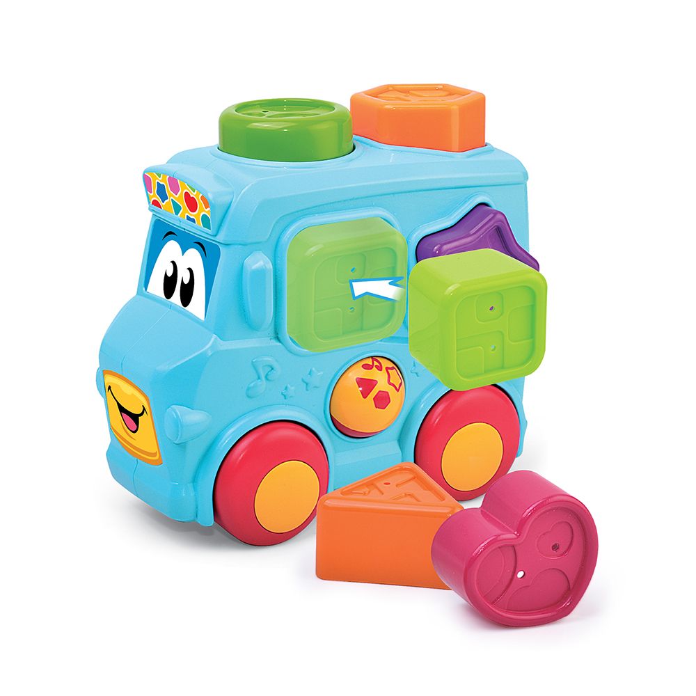 Happy Kids - Little Learner Sort And Play Vehicle Early Learning Toy