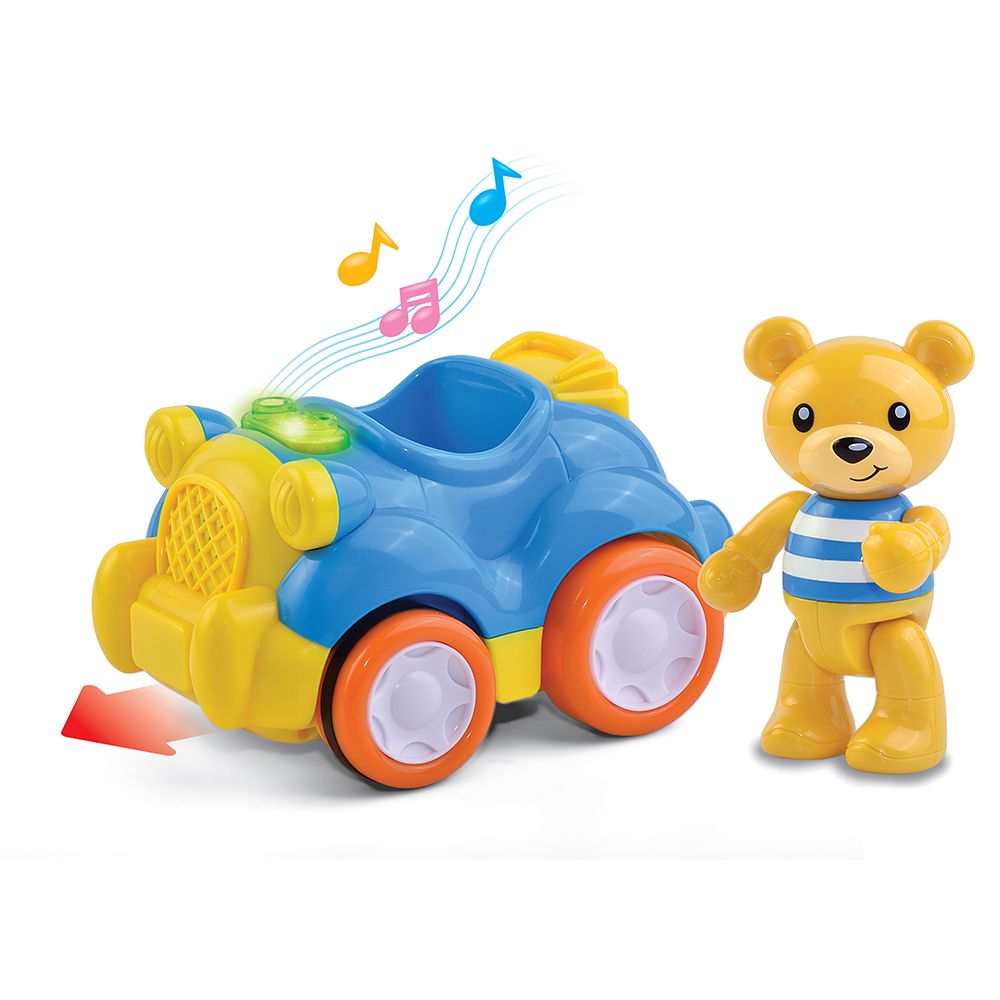 Happy Kids - Little Learner Musical Roadster Toy - Bear