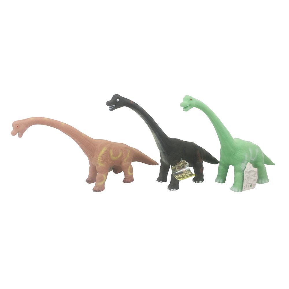 Galaxy Toys - Long-Necked Dinosaur Figurine - L - Color May Vary - 1 Pc