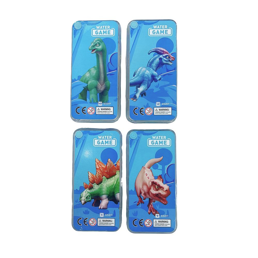 Galaxy Toys - Dinosaur Handheld Water Game Toy - Style May Vary - 1 Pc