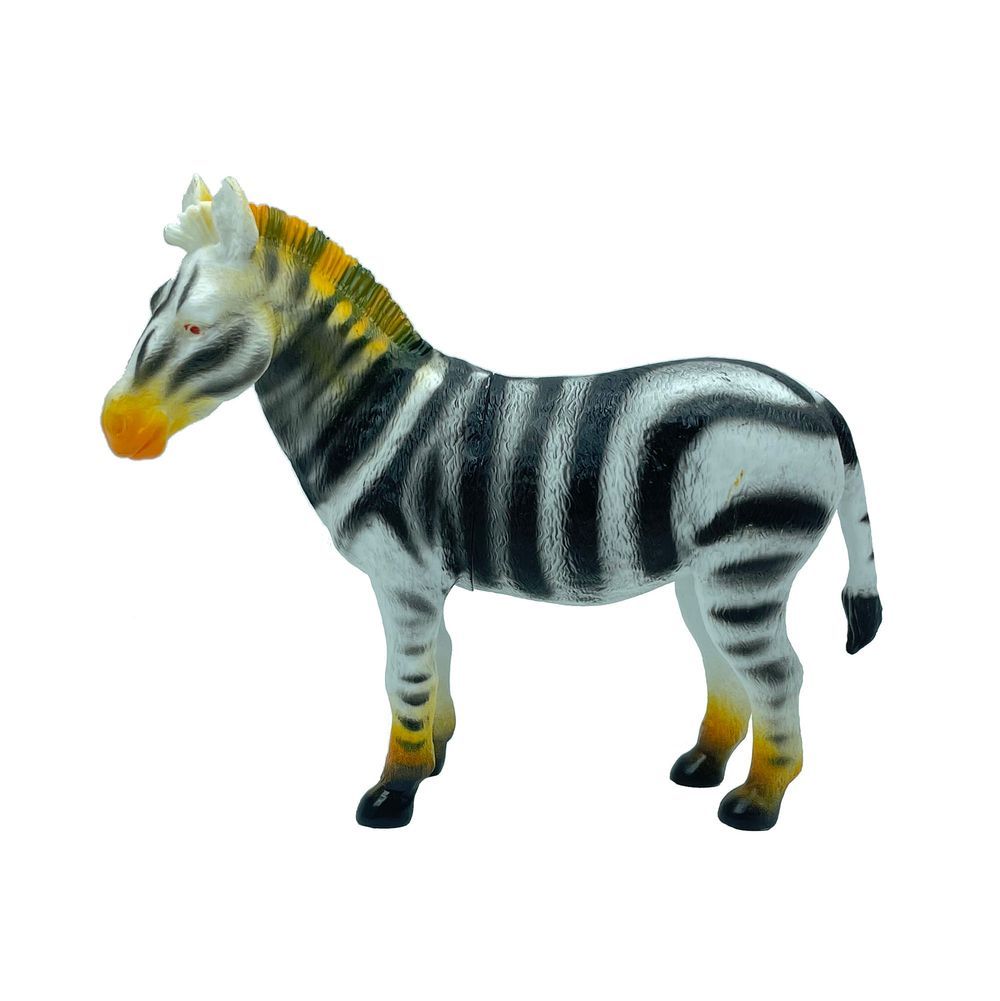 Galaxy Toys - Wild Safari Animal Figure - Zebra - 25cm