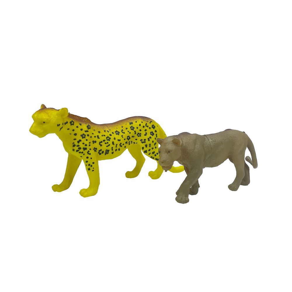 Galaxy Toys - Wild Safari Animal - Style May Vary - 2 Pcs - 15cm