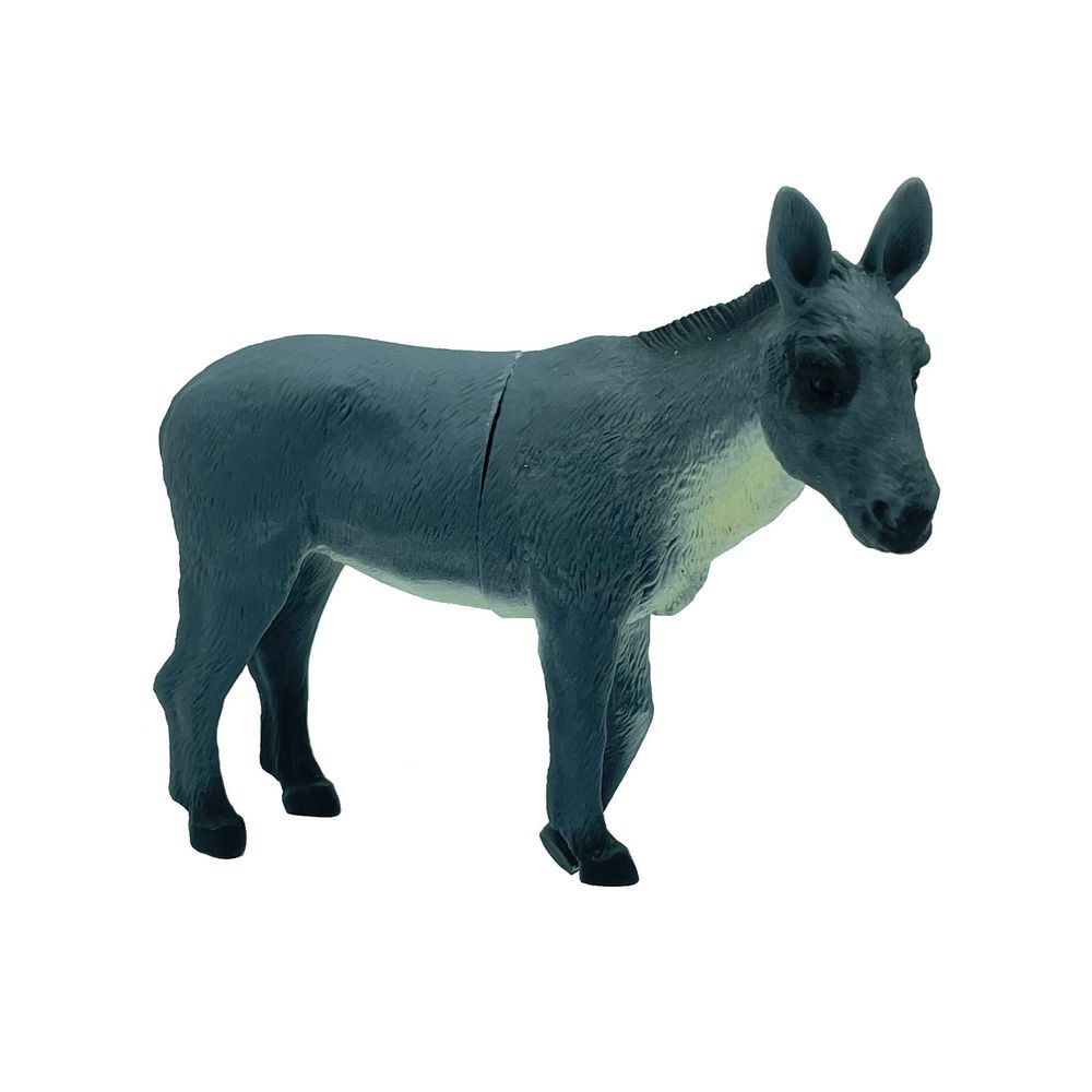 Galaxy Toys - Farm Animal Figure Toy - Donkey - 20cm