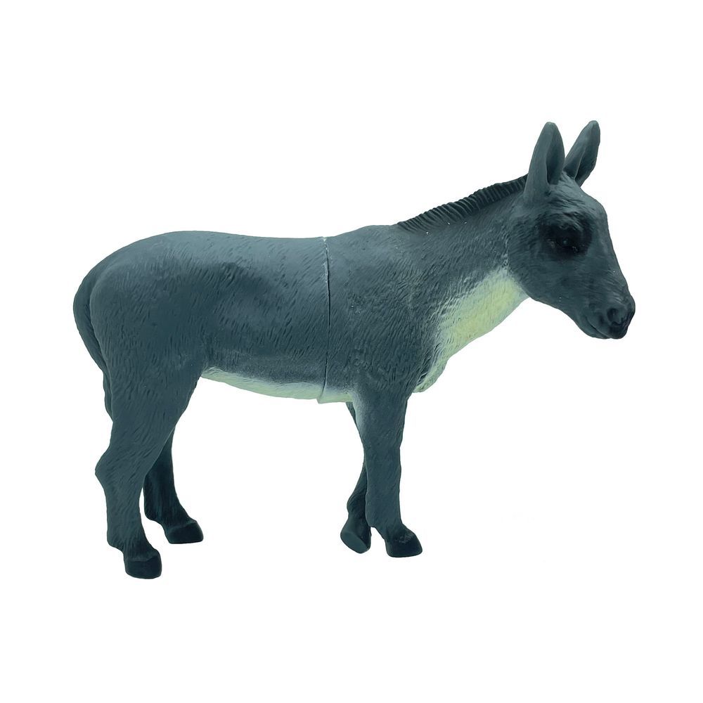 Galaxy Toys - Farm Animal Figure Toy - Donkey - 20cm