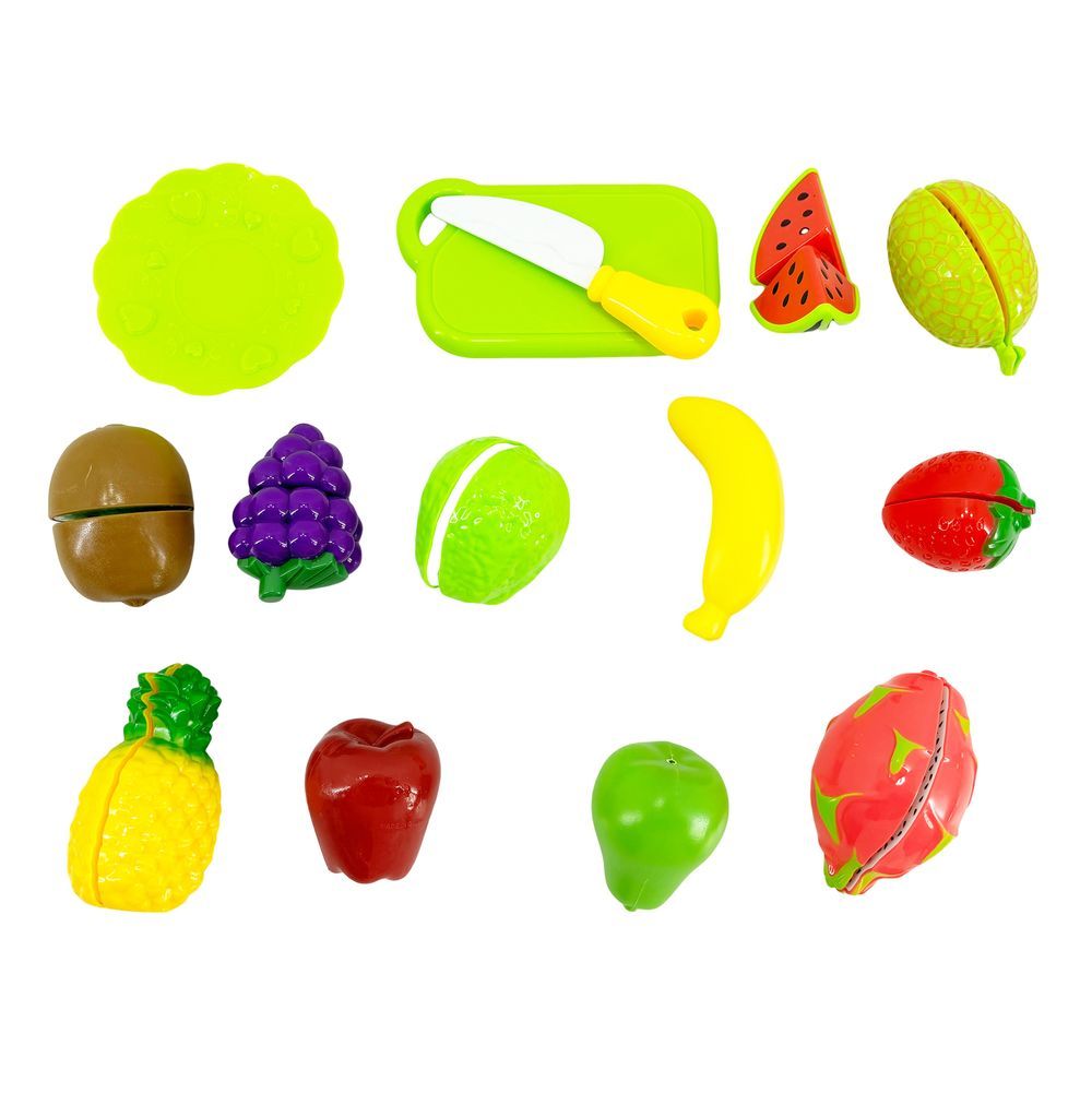 Galaxy Toys - Kitchen Funny Cutting Food Toy - 22 Pcs