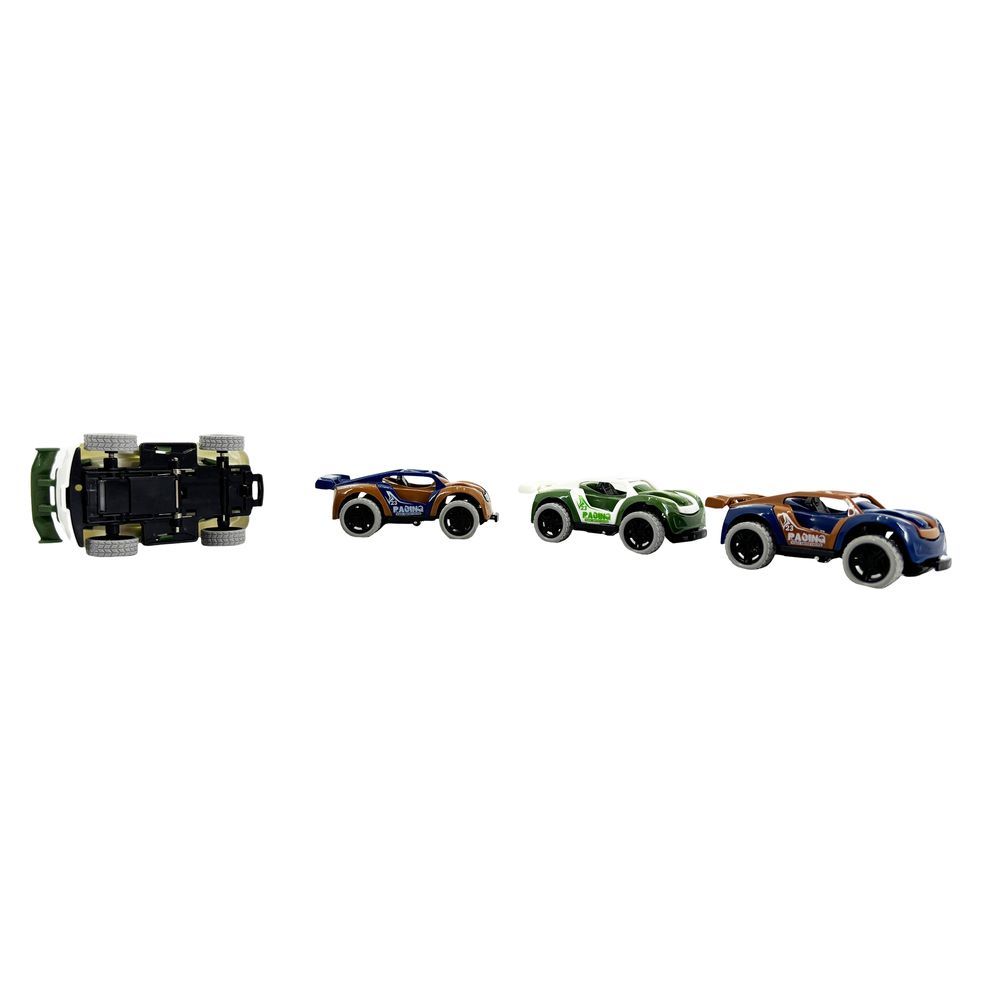 Galaxy Toys - 360° Flip & Pull Back Drive Cars - Pack of 1 - 1pc - Color May Vary