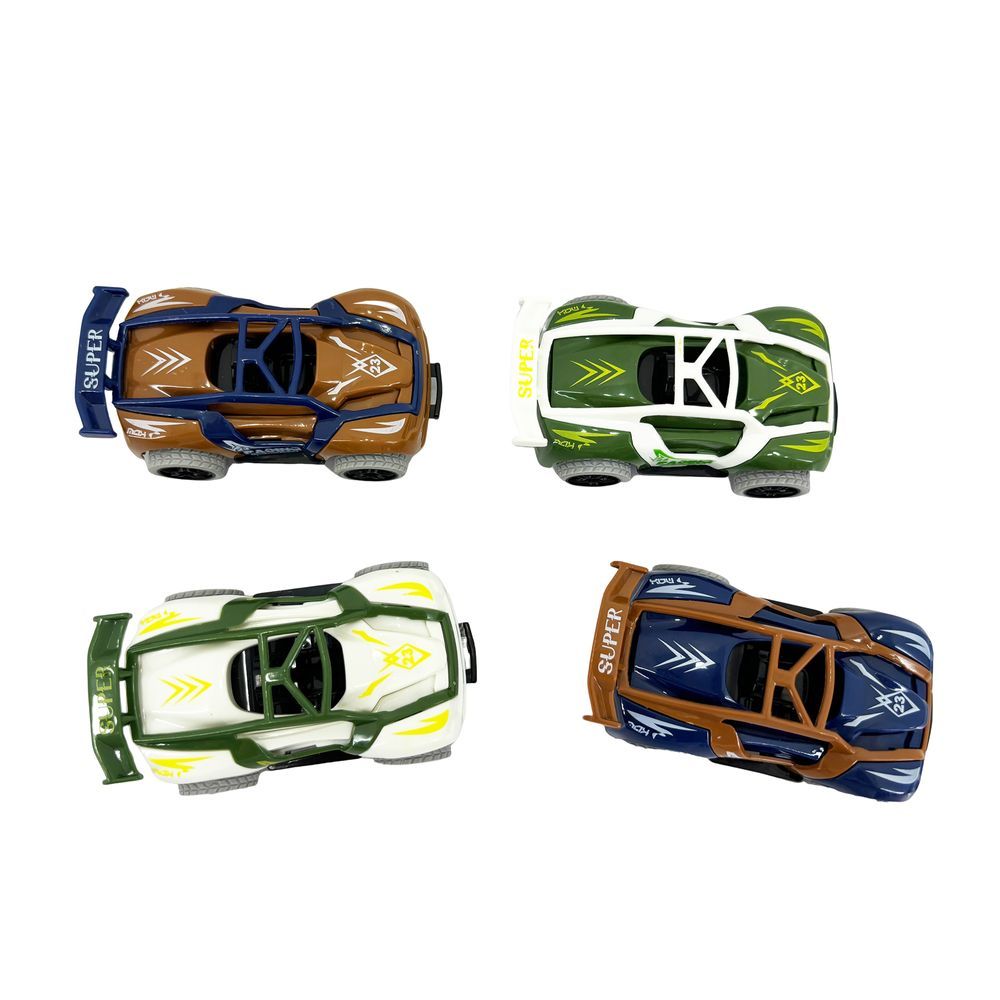 Galaxy Toys - 360° Flip & Pull Back Drive Cars - Pack of 1 - 1pc - Color May Vary