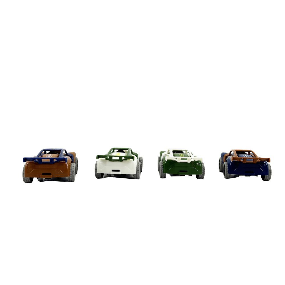 Galaxy Toys - 360° Flip & Pull Back Drive Cars - Pack of 1 - 1pc - Color May Vary