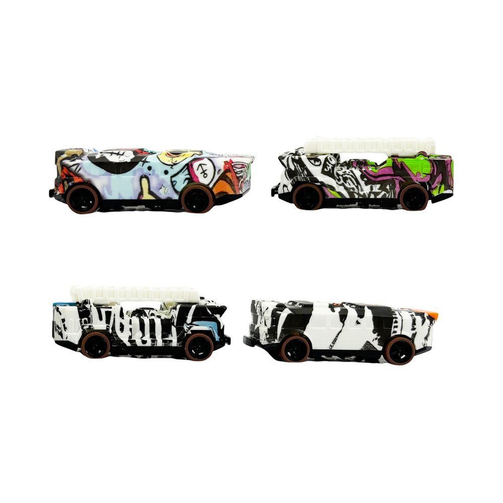 Galaxy Toys - Graffiti-Style Drift Pull Back & Drive Cars - Pack of 1 - 1pc - Color May Vary