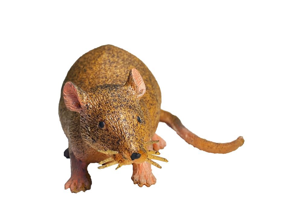 Galaxy Toys - Mouse - Lifelike Brown And Tan With Whiskers And Detailed Fur