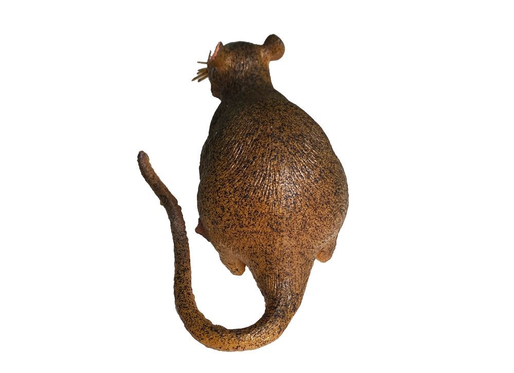 Galaxy Toys - Mouse - Lifelike Brown And Tan With Whiskers And Detailed Fur