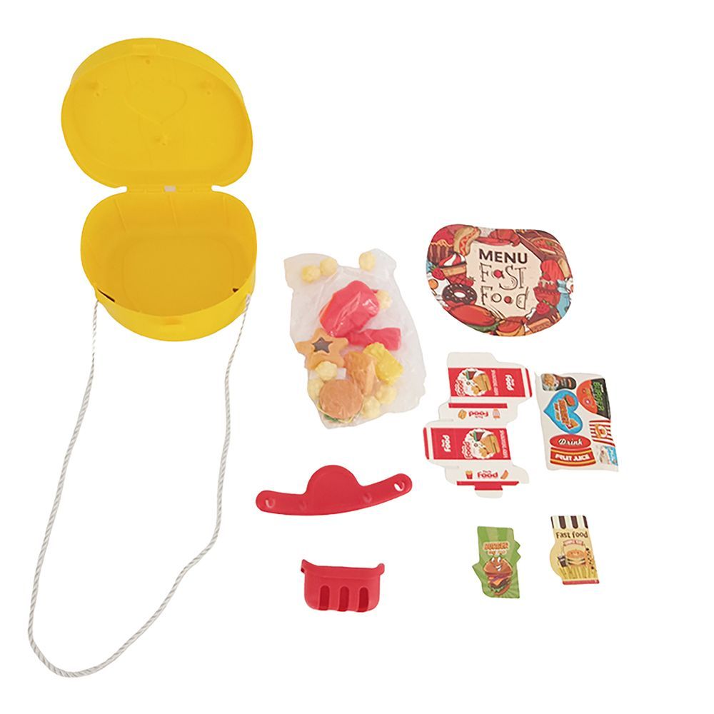 Galaxy Toys - Creative Hamburger Themed Burger Bag Play Set - Yellow