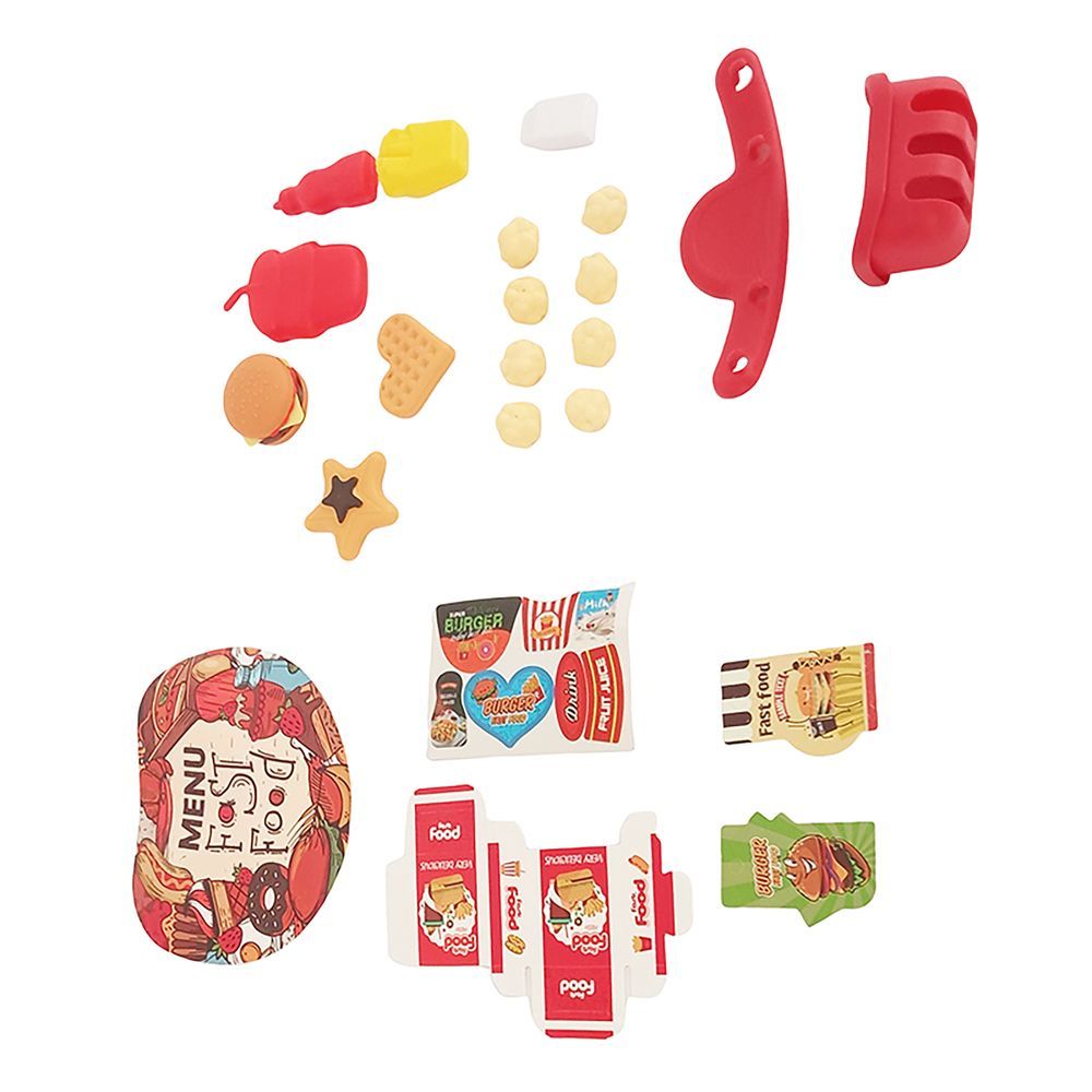 Galaxy Toys - Creative Hamburger Themed Burger Bag Play Set - Yellow