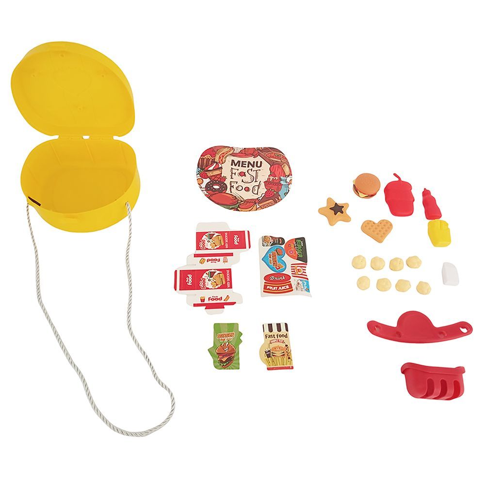 Galaxy Toys - Creative Hamburger Themed Burger Bag Play Set - Yellow