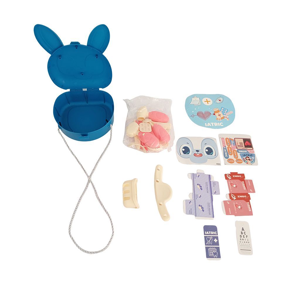 Galaxy Toys - Creative Medical Doctor Shoulder Bag Play Set - Blue