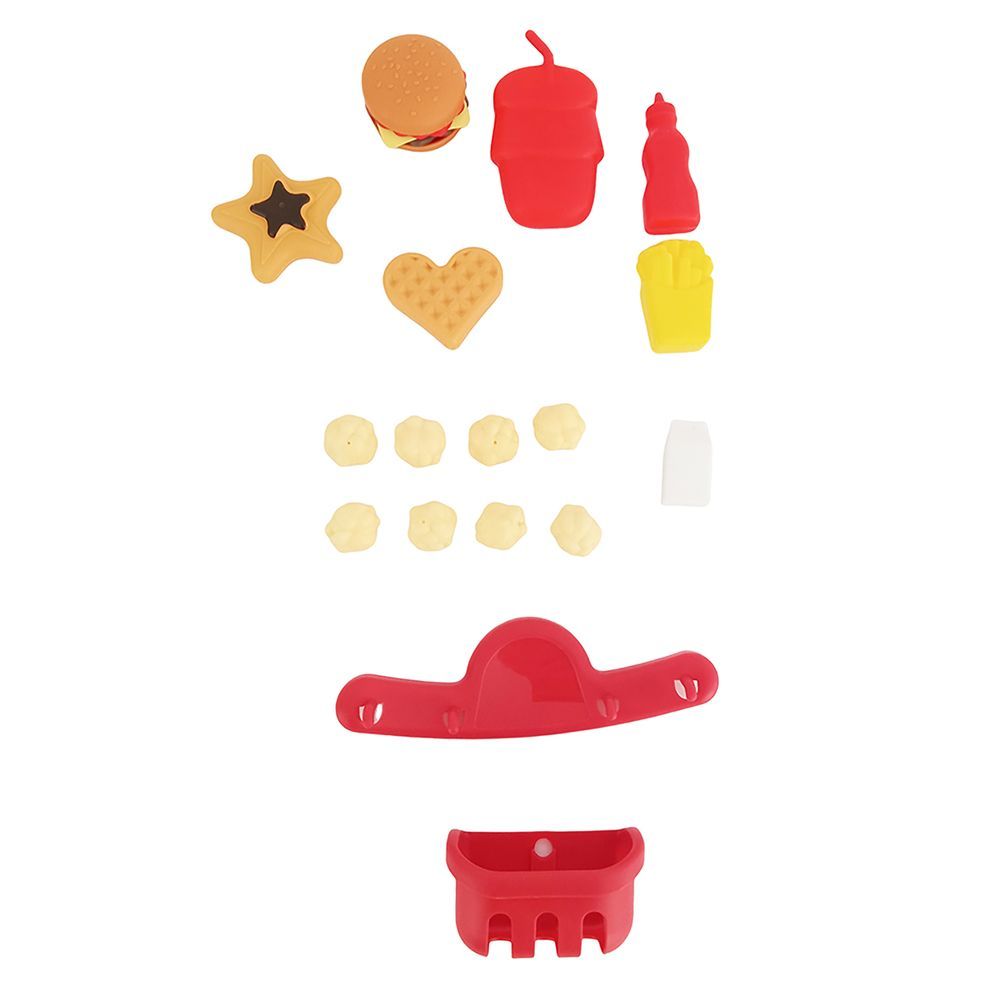 Galaxy Toys - Cooking Accessories Fast Food Bag Play Set - Orange