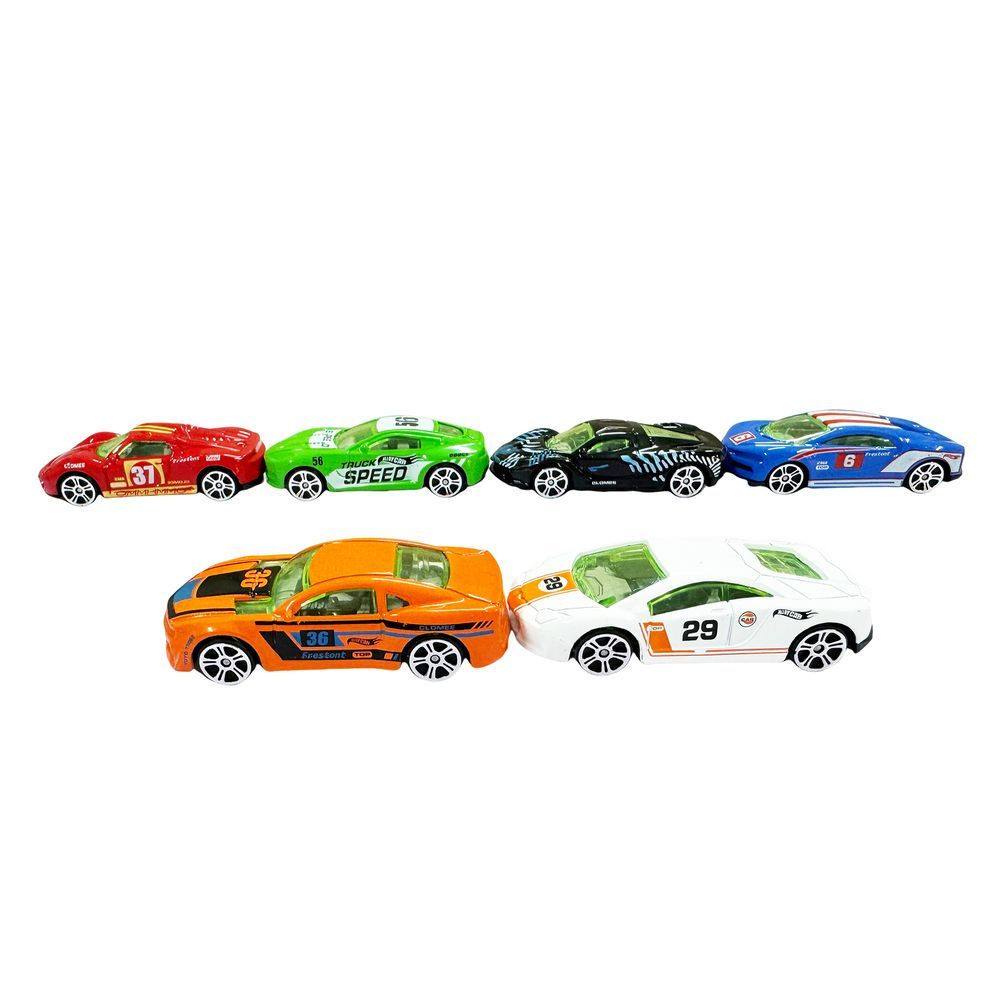 Galaxy Toys - Modern Die-Cast Alloy Model Car Set - Style May Vary - 3 Pcs