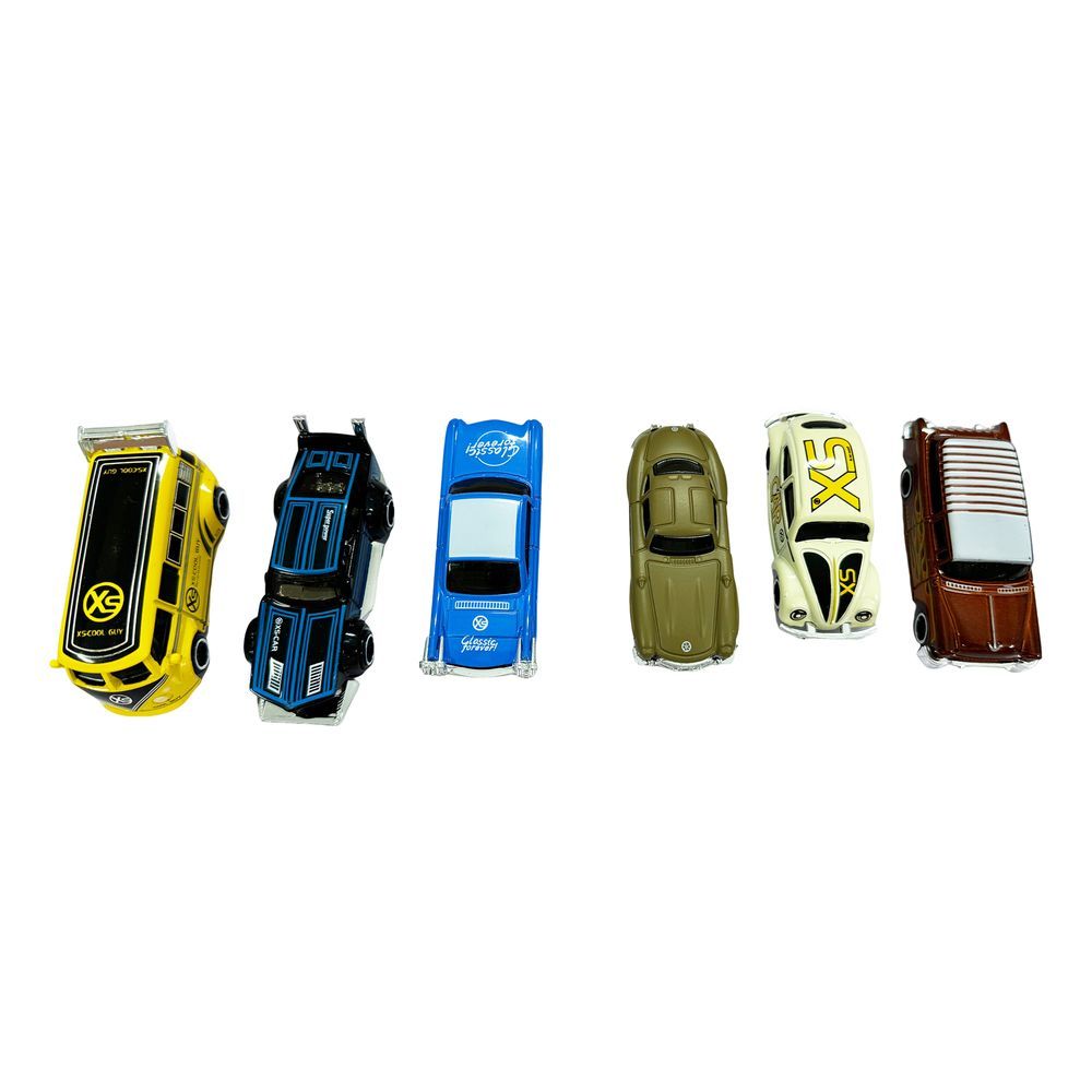 Galaxy Toys - Classic Collectible Alloy Model Car Set - Style May Vary - 3 Pcs