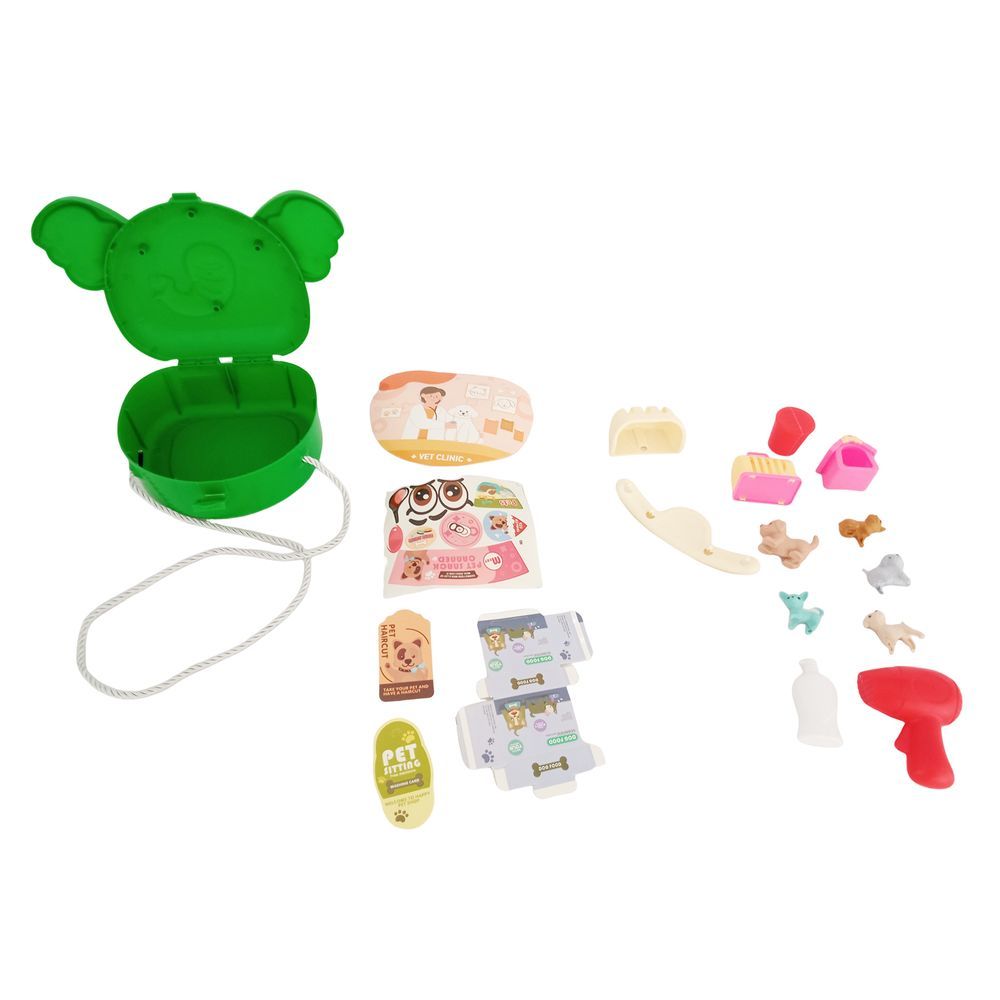 Galaxy Toys - Shop Dog Accessories Play Set - Green