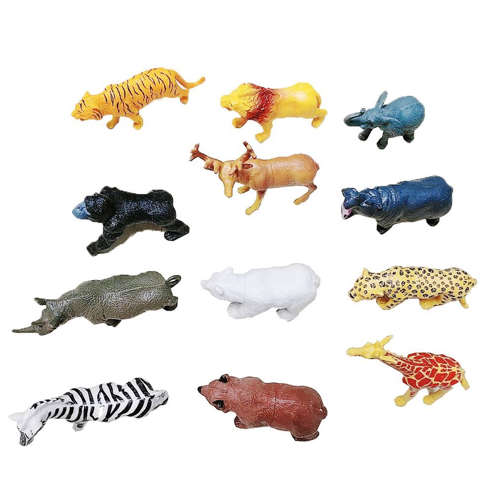 Galaxy Toys - Animal Figures Toy - Style May Vary - 2 Pcs