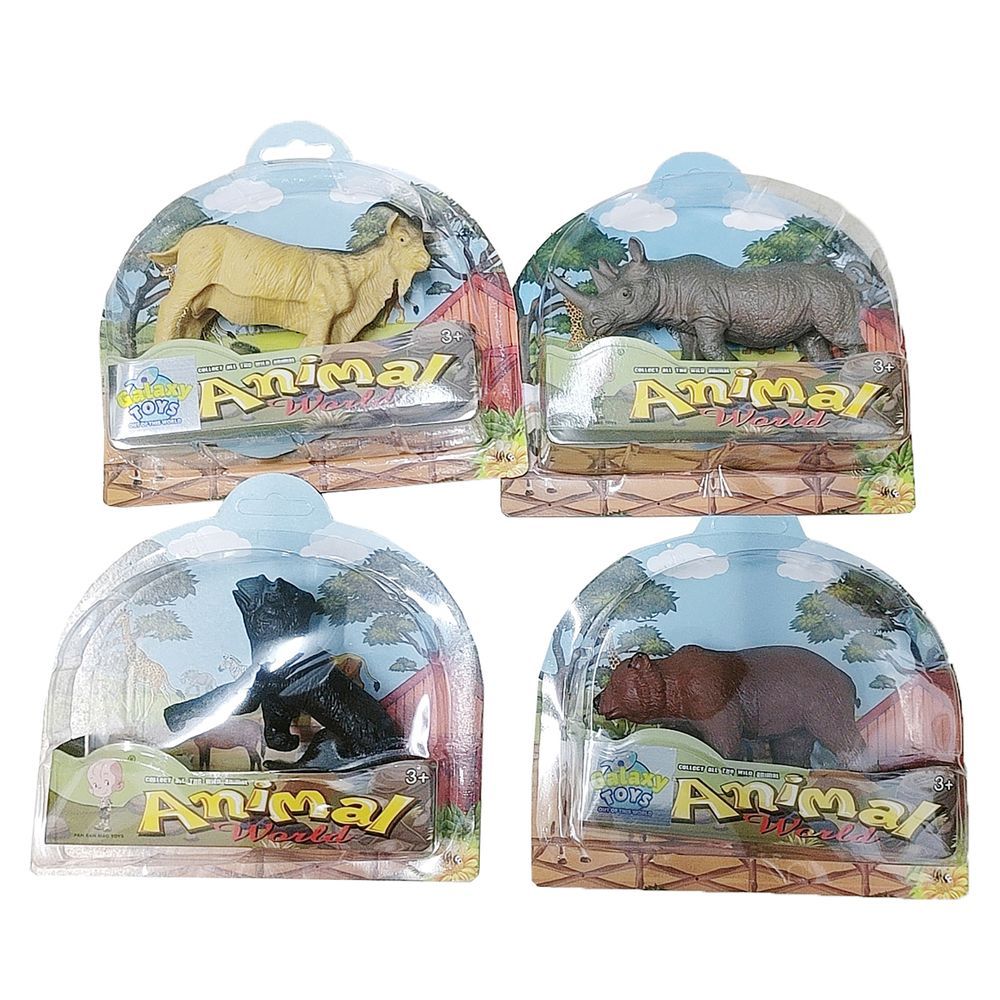 Galaxy Toys - Wild Animal Figurine - Style May Vary - 1 Pc