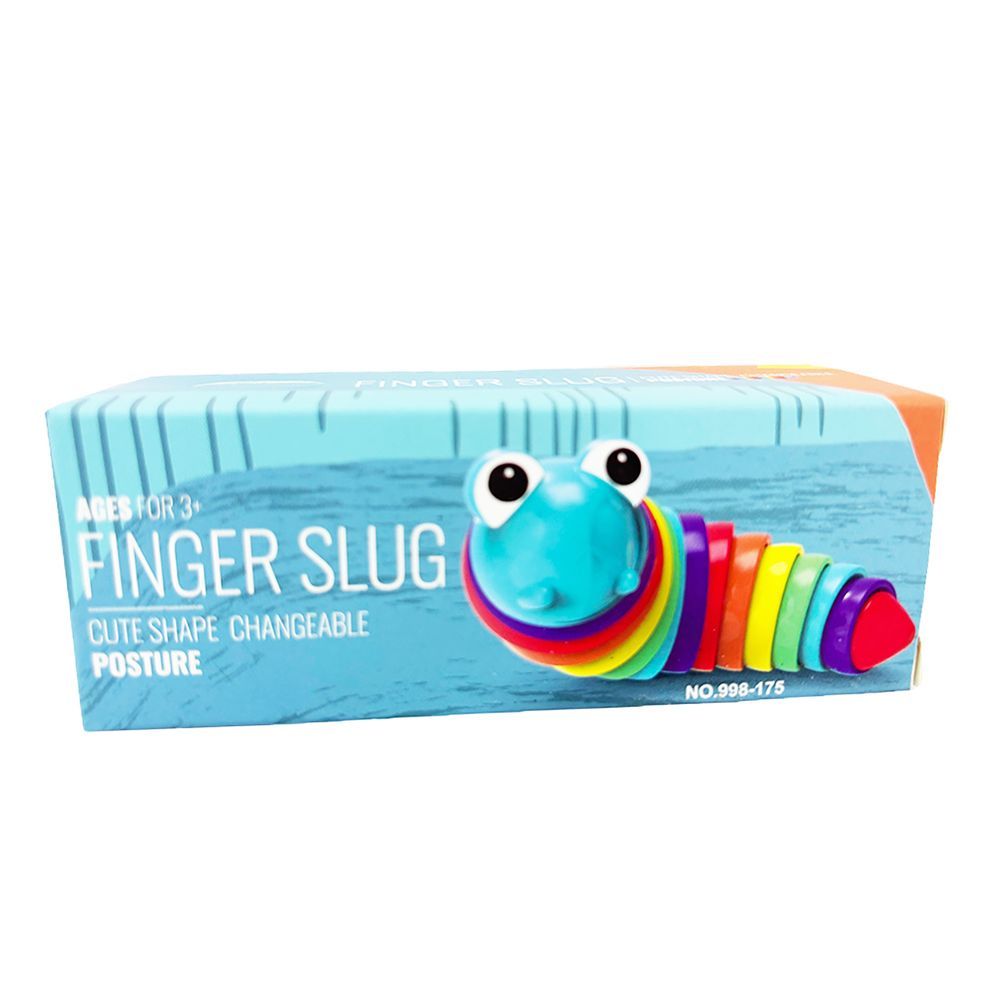 Galaxy Toys - Finger Sensory Slug Fidget Toy - 1pc