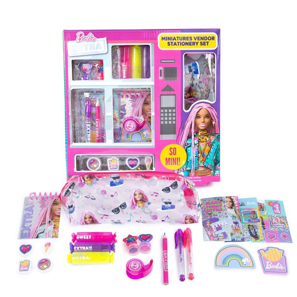 RMS - Barbie Miniatures Vending Stationery Set