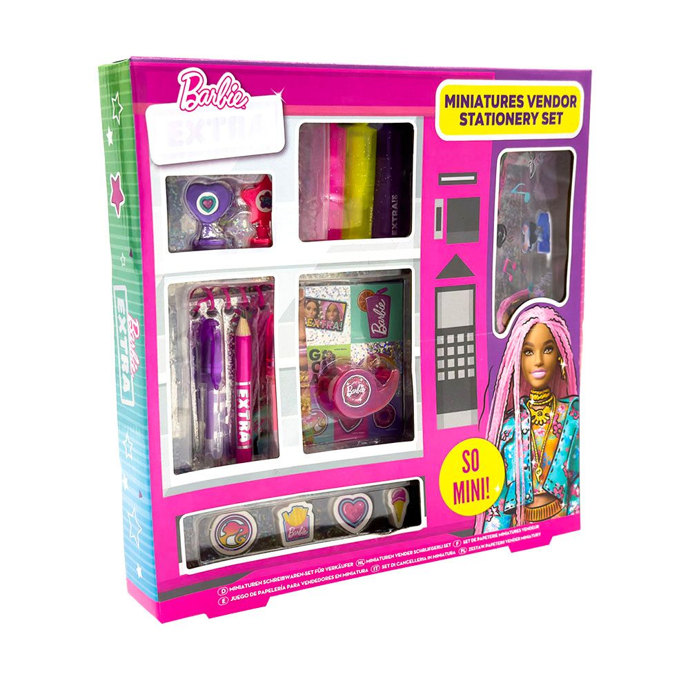 RMS - Barbie Miniatures Vending Stationery Set