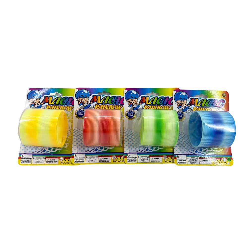 Galaxy Toys - Classic Rainbow Stress Relief Spring Toy - 1pc - Color May Vary