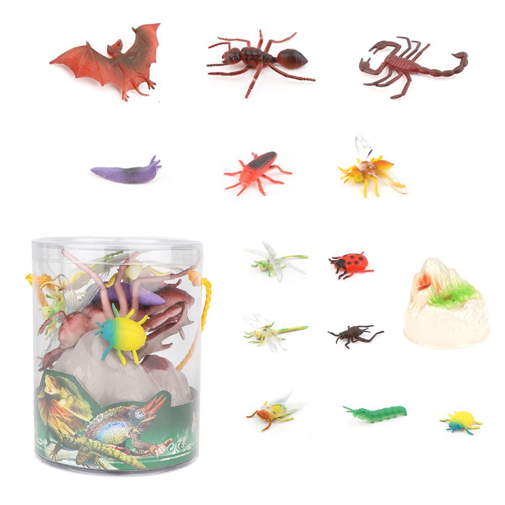 Galaxy Toys - Creepy Crawly Adventure Set - 13 Pcs