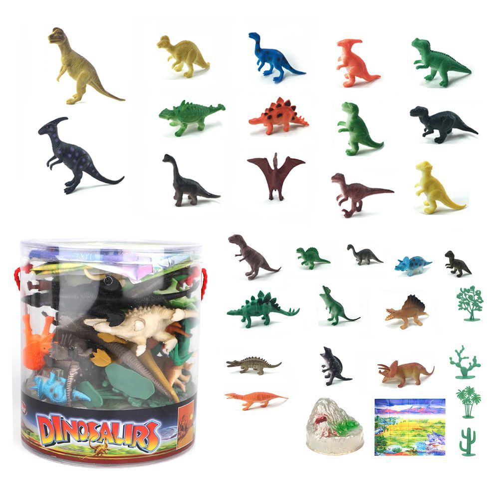 Galaxy Toys - Ultimate Dinosaur Playtime Set - 30 Pcs