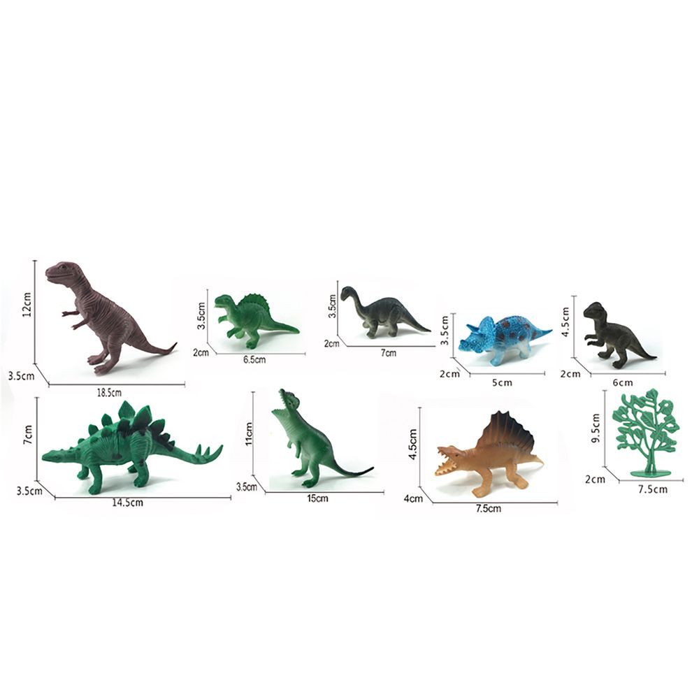 Galaxy Toys - Ultimate Dinosaur Playtime Set - 30 Pcs