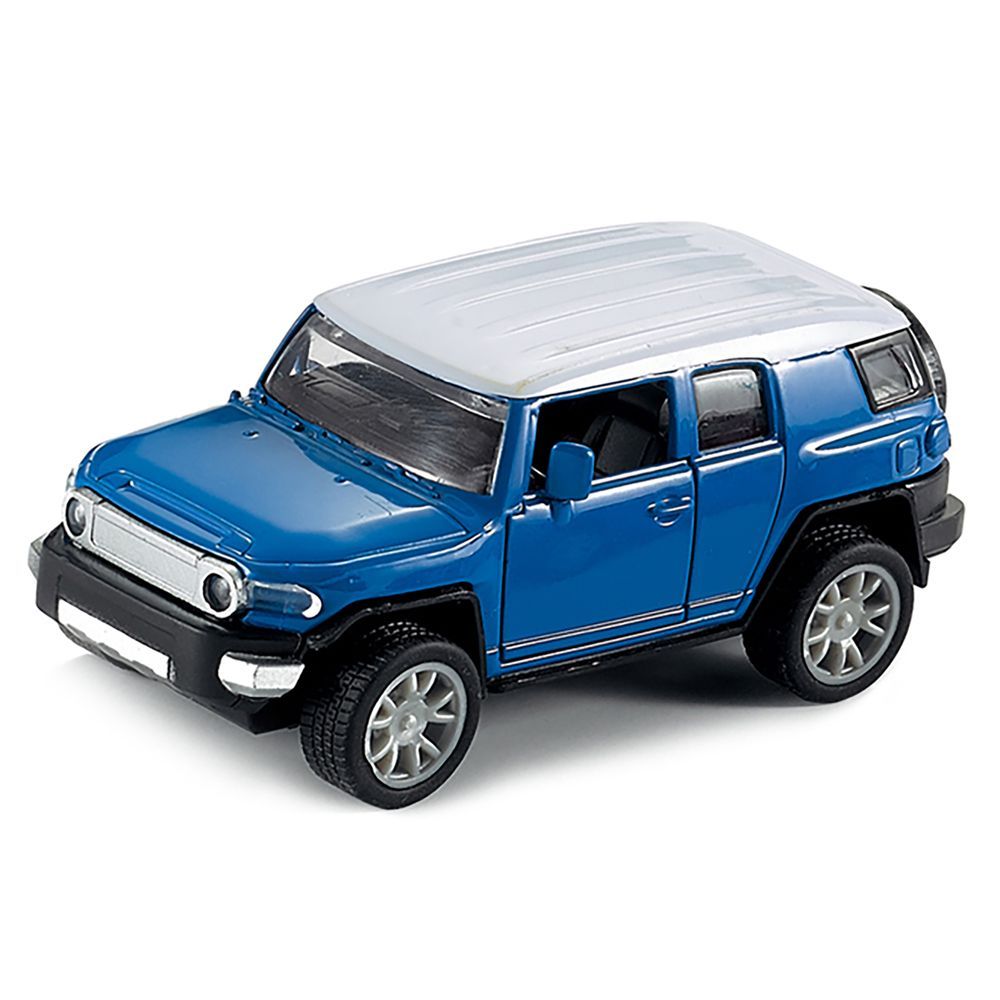 Galaxy Toys - 1/32 Toyota FJ Cruiser Pull Back Die-Cast Car - 10-15 cm - Color May Vary - 1 Pc