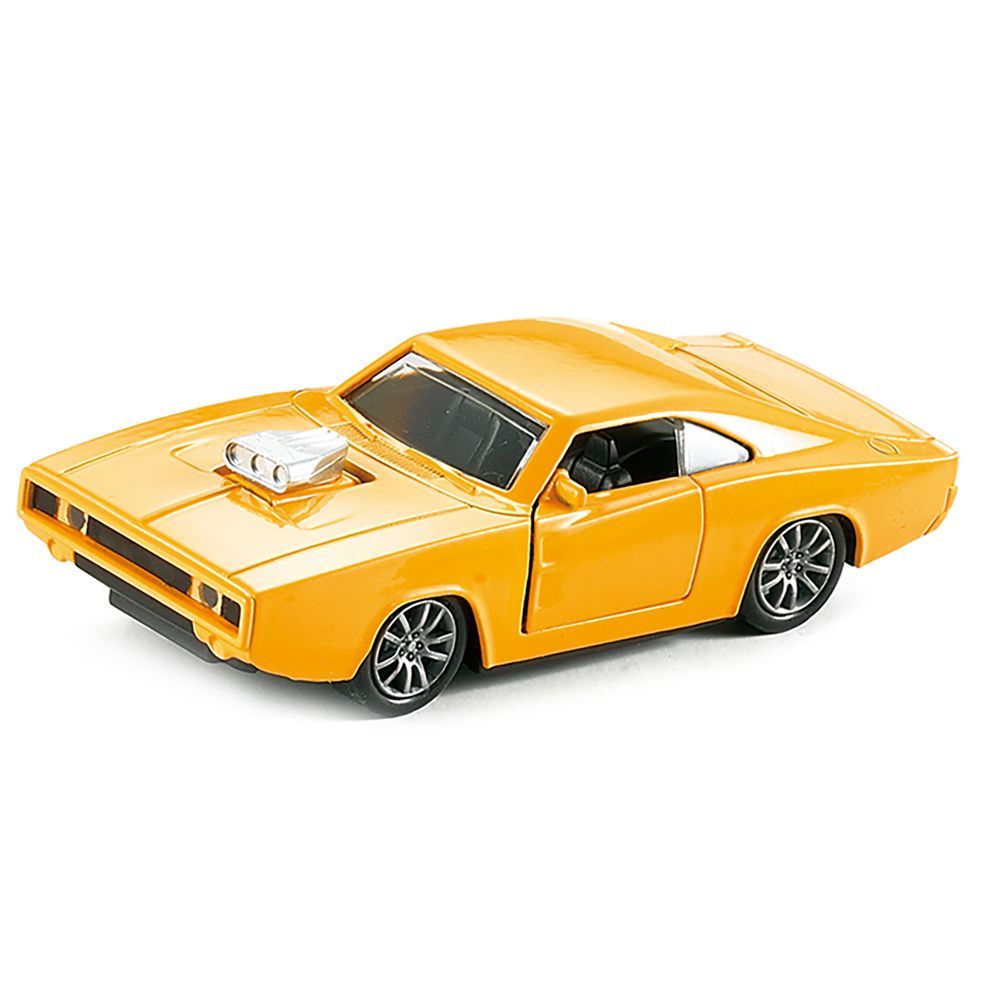 Galaxy Toys - 1/32 Dodge Coronet Pull Back Die-Cast Car - 10-15 cm - Color May Vary - 1 Pc