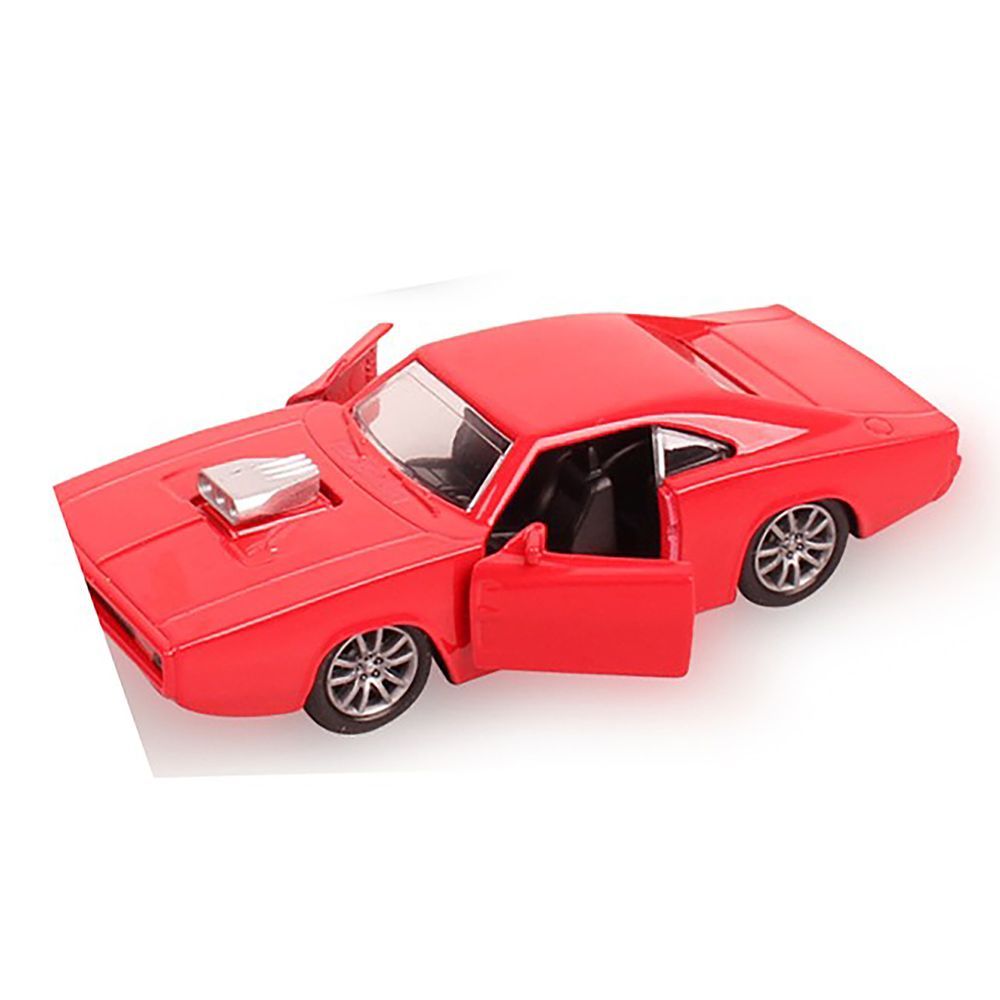 Galaxy Toys - 1/32 Dodge Coronet Pull Back Die-Cast Car - 10-15 cm - Color May Vary - 1 Pc