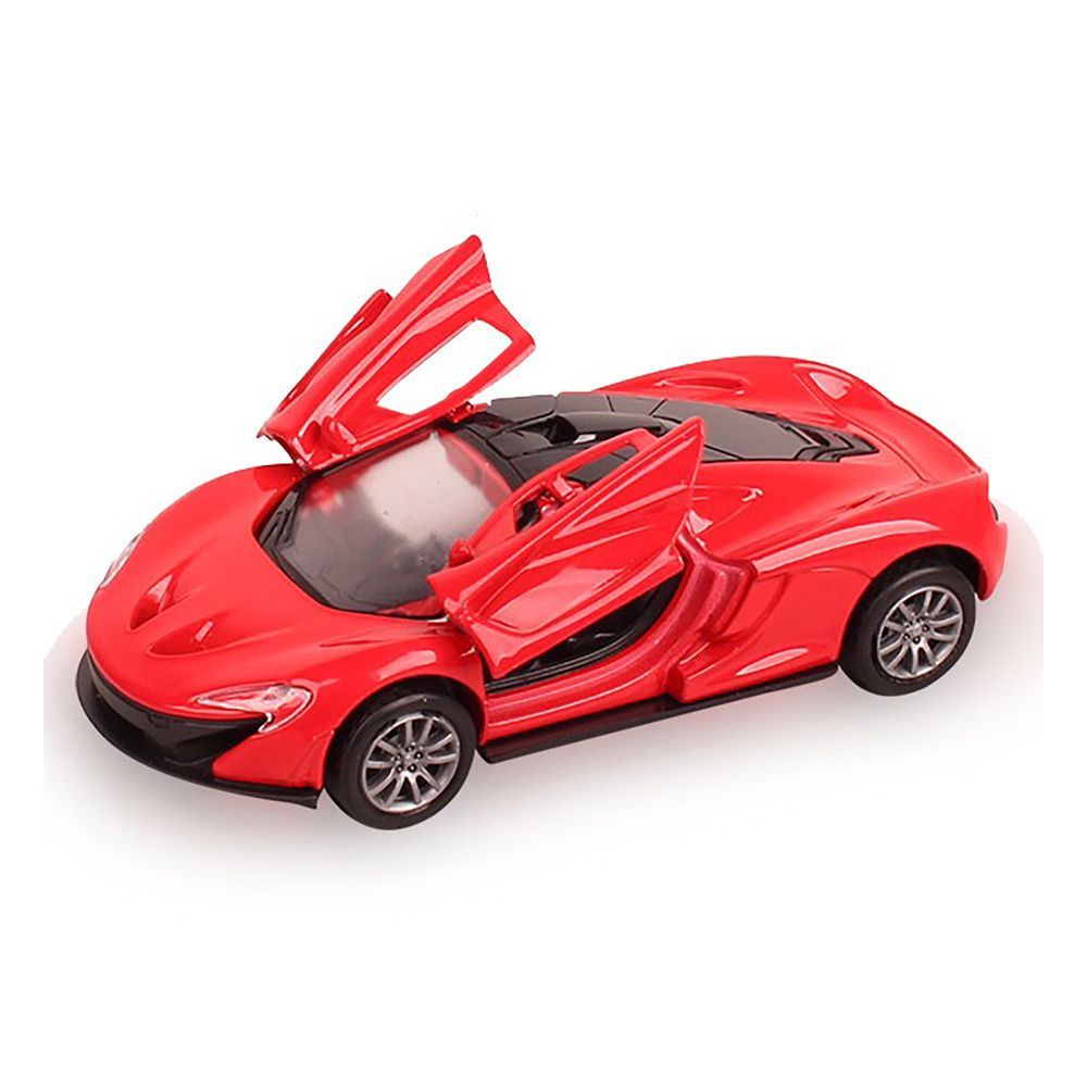 Galaxy Toys - 1/32 McLaren P1 Pull Back Die-Cast Car - 10-15 cm - Color May Vary - 1 Pc