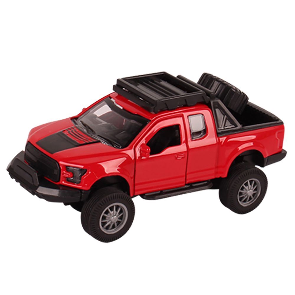 Galaxy Toys - 1/32 Ford F-150 Pull Back Die-Cast Car - 10-15 cm - Color May Vary - 1 Pc