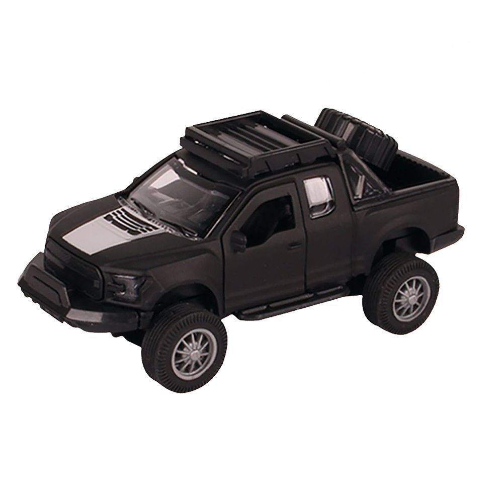 Galaxy Toys - 1/32 Ford F-150 Pull Back Die-Cast Car - 10-15 cm - Color May Vary - 1 Pc