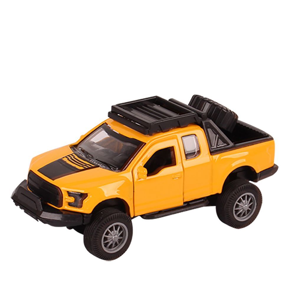 Galaxy Toys - 1/32 Ford F-150 Pull Back Die-Cast Car - 10-15 cm - Color May Vary - 1 Pc